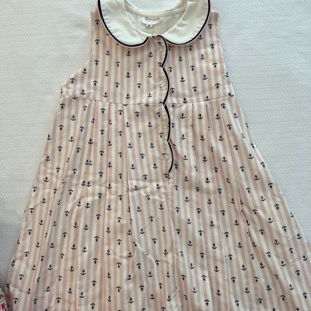 Dondolo | Anchor Dress Size 5T